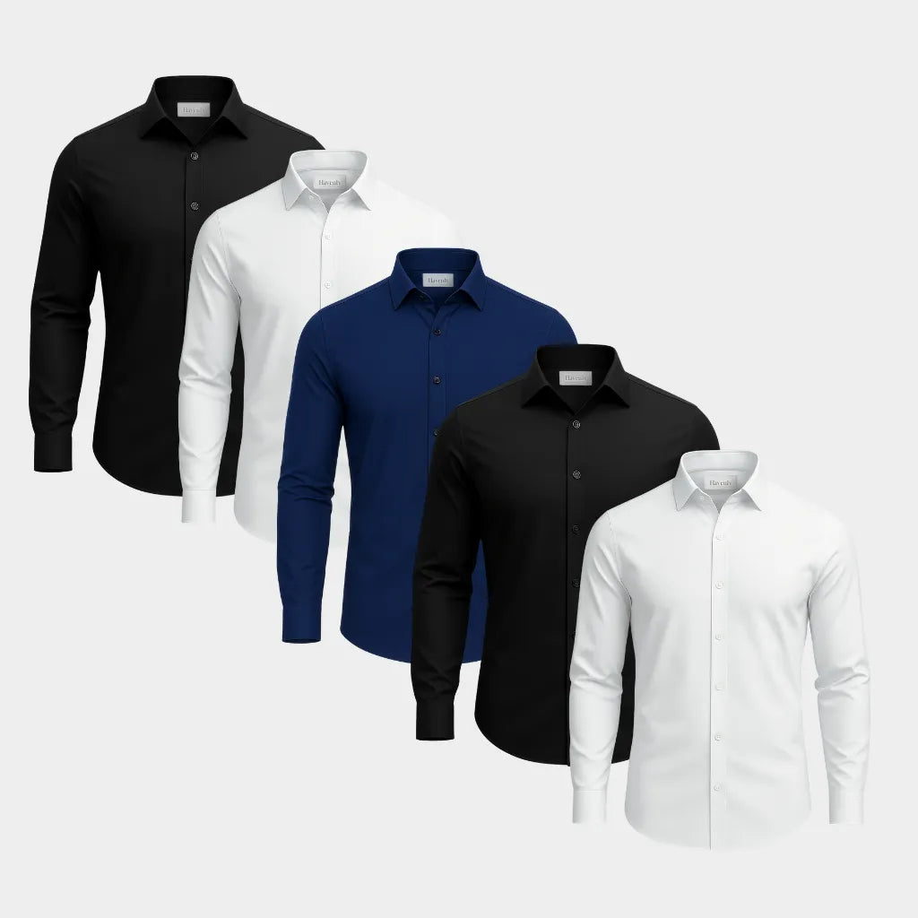 5-Pack Non-Iron Shirt