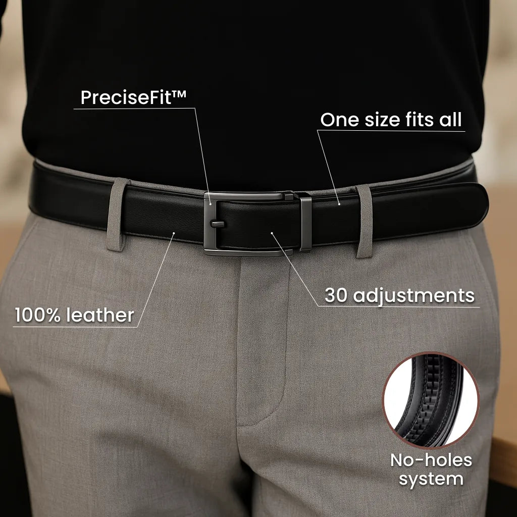 No-hole belt PreciseFit™