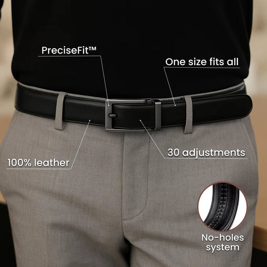 No-hole belt PreciseFit™