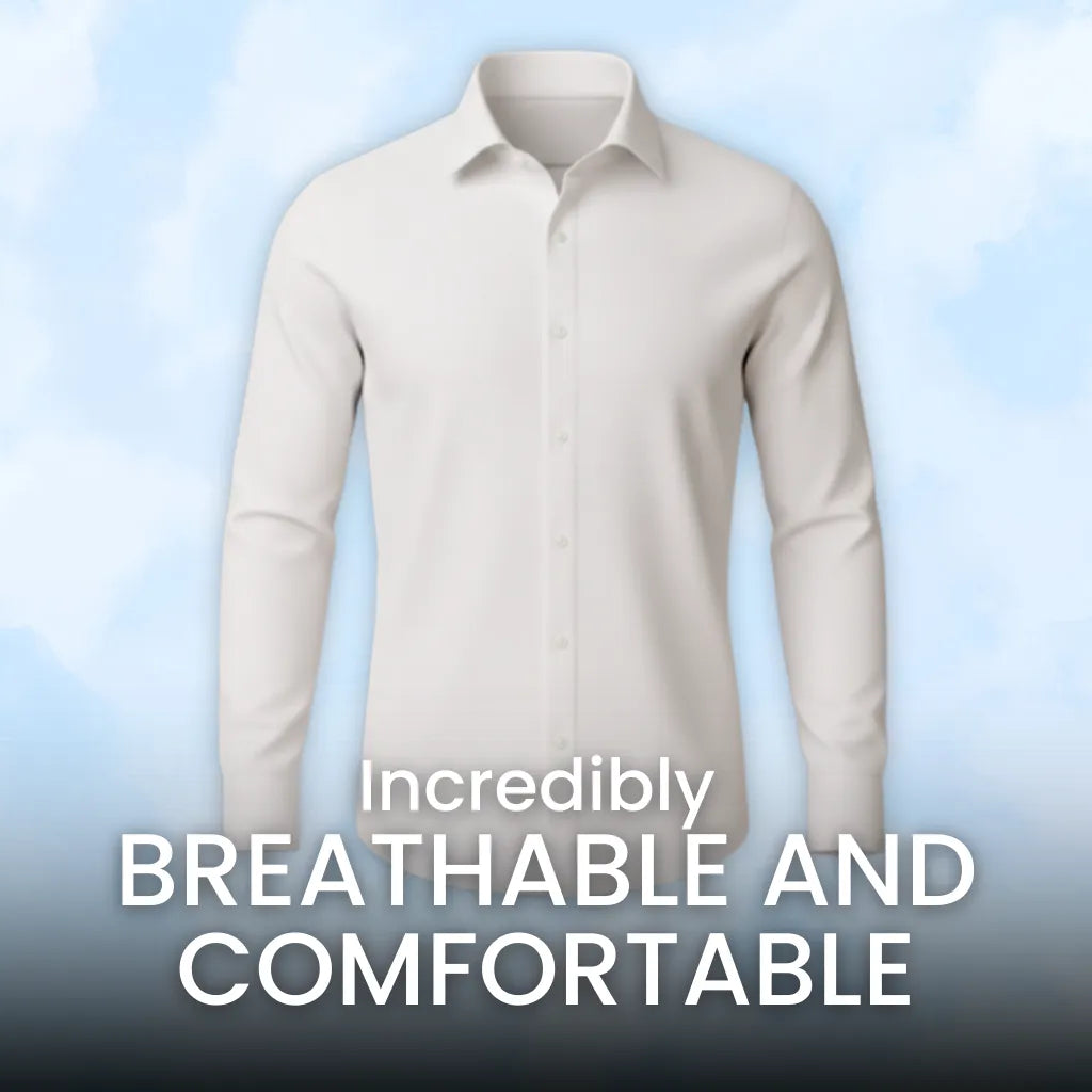Non-iron slim fit shirt