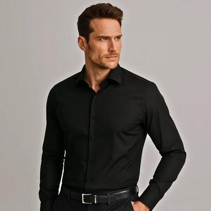 Non-iron slim fit shirt