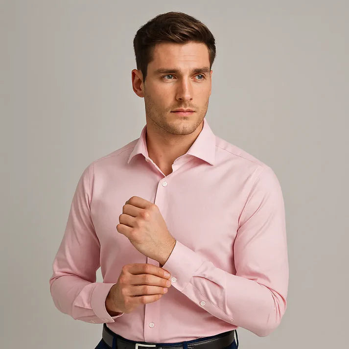 Non-iron slim fit shirt
