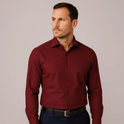 Non-iron slim fit shirt